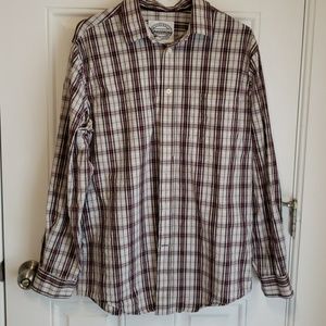 Consensus long sleeve plaid
